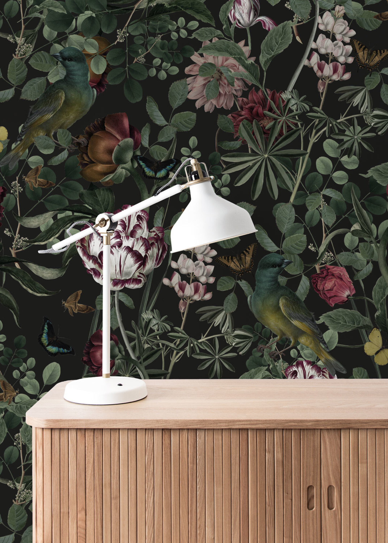 Botanisch behang Bold Botanics, 97.4 x 280 cm