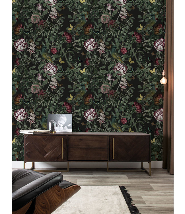 Botanisch behang Bold Botanics, 97.4 x 280 cm