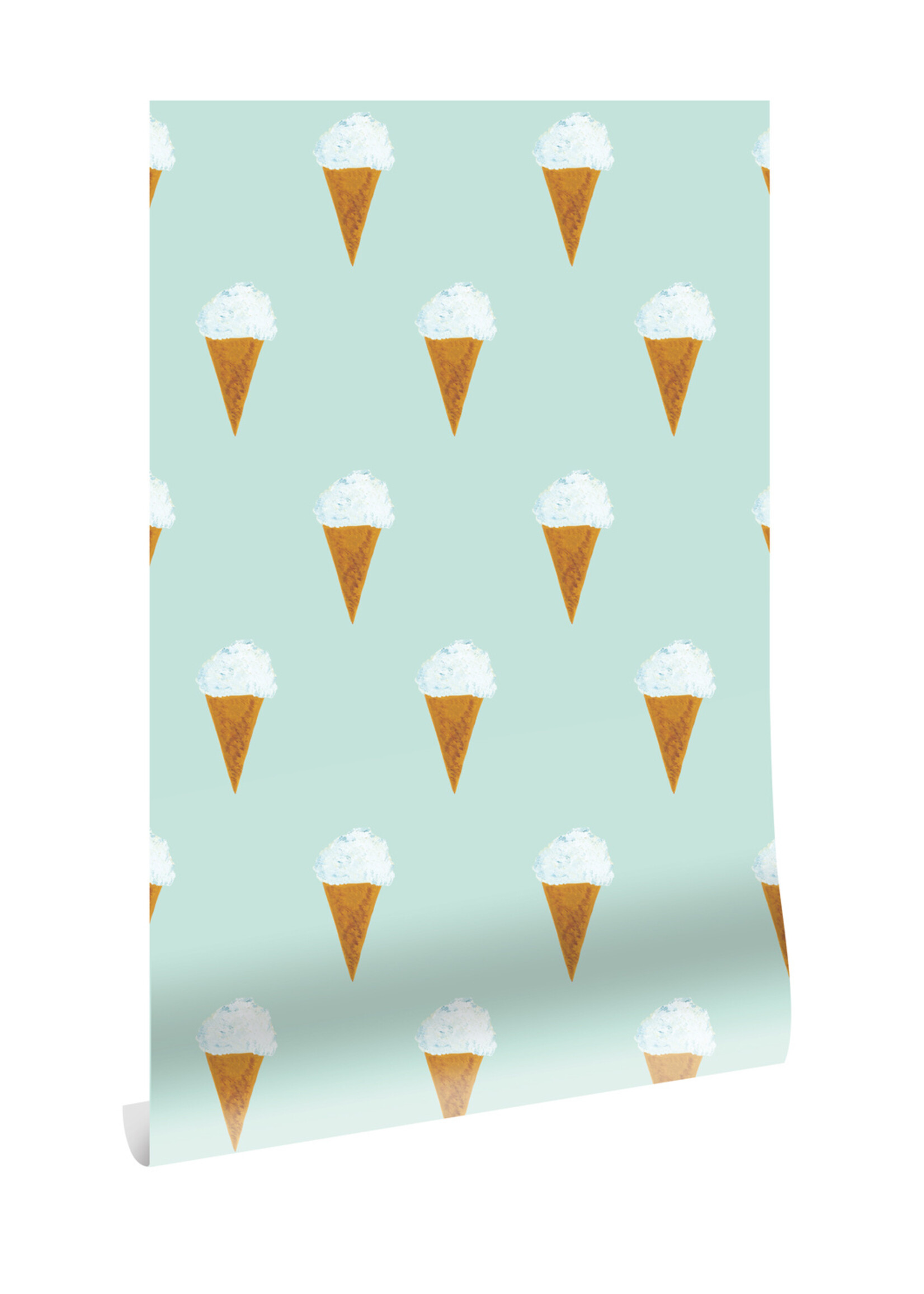 Behang Fiep Westendorp IJsjes, Mint, 97.4 x 280 cm