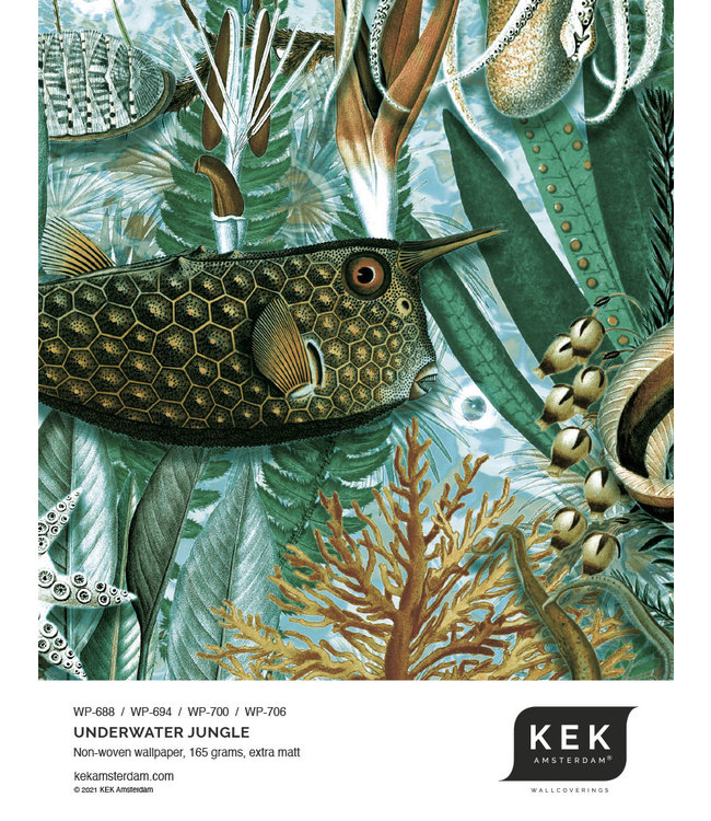 Wall Mural Underwater Jungle