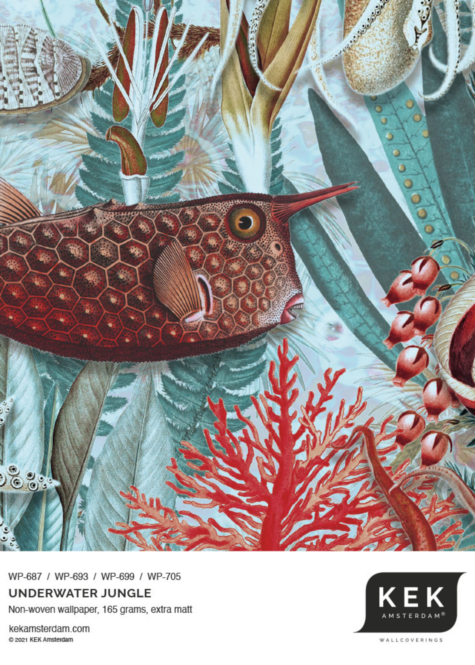 Wall Mural Underwater Jungle