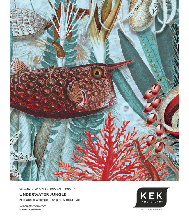 Wall Mural Underwater Jungle