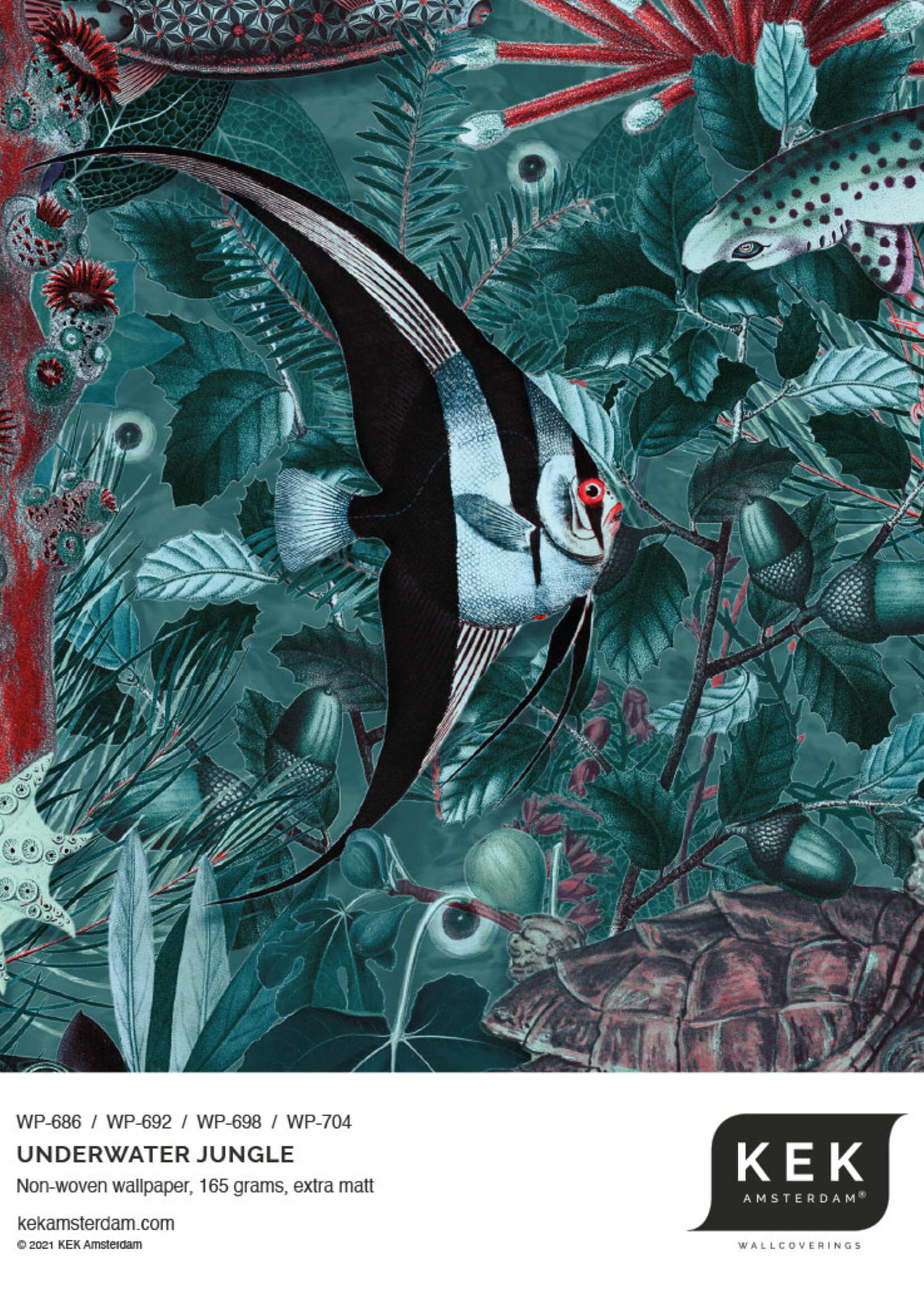 Fototapete Underwater Jungle