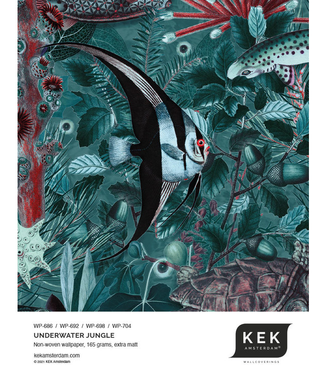 Fototapete Underwater Jungle