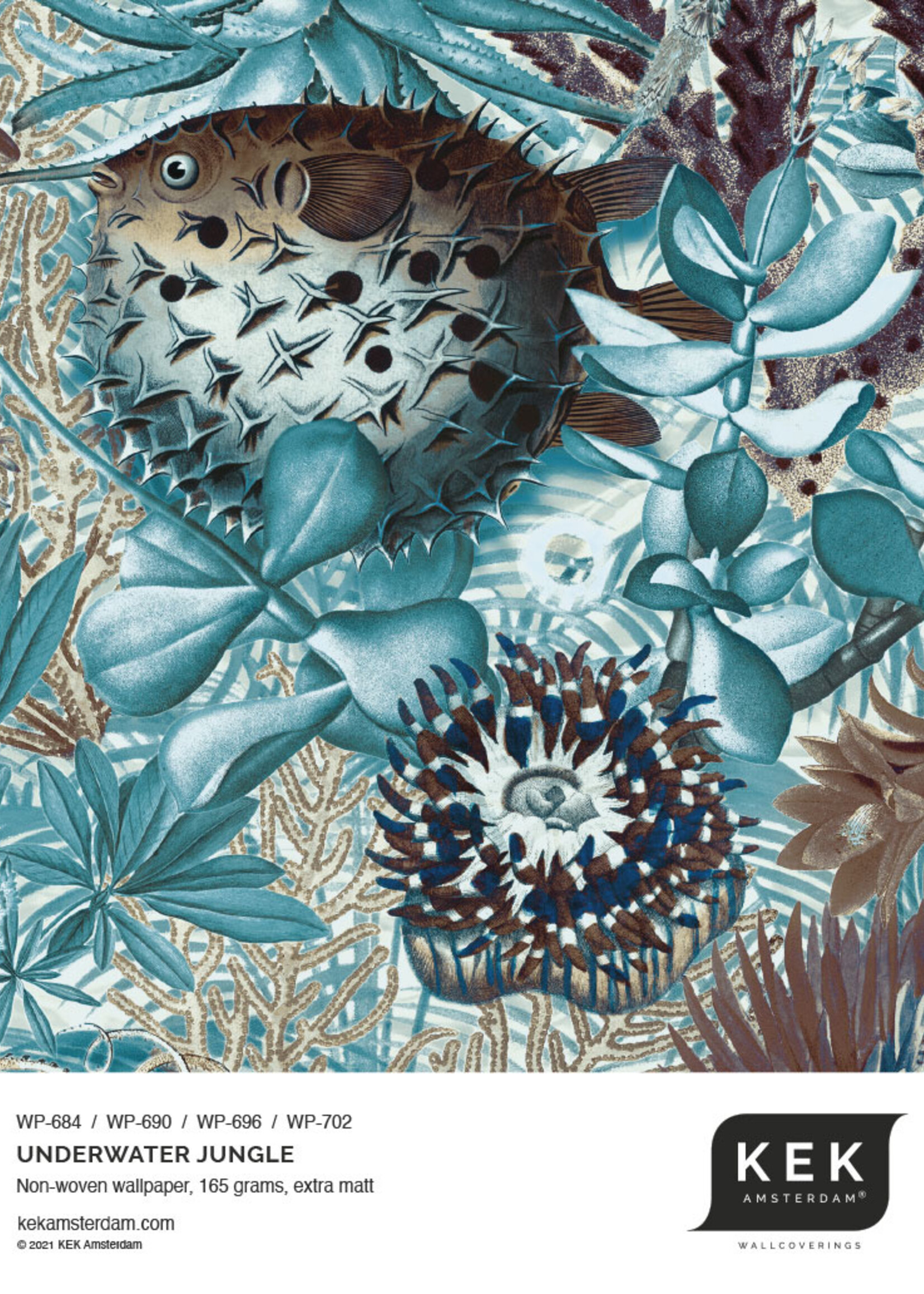 Wall Mural Underwater Jungle