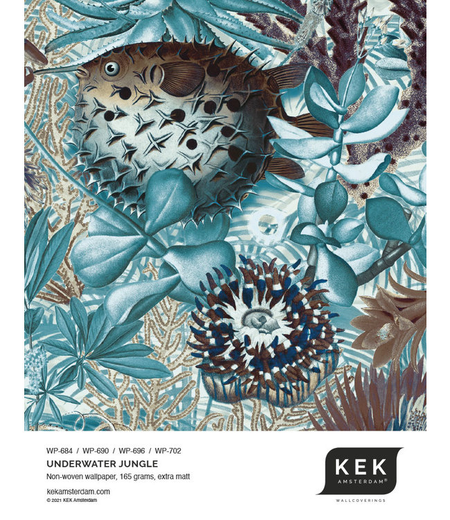 Behang Underwater Jungle