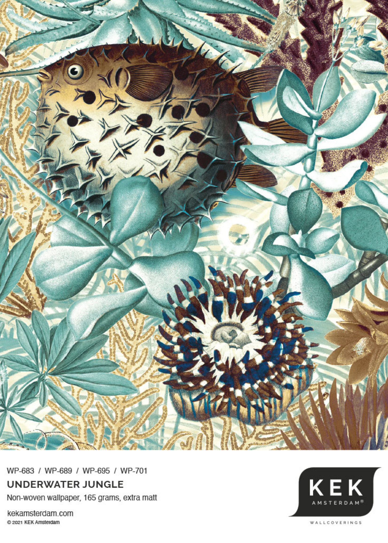 Wall Mural Underwater Jungle