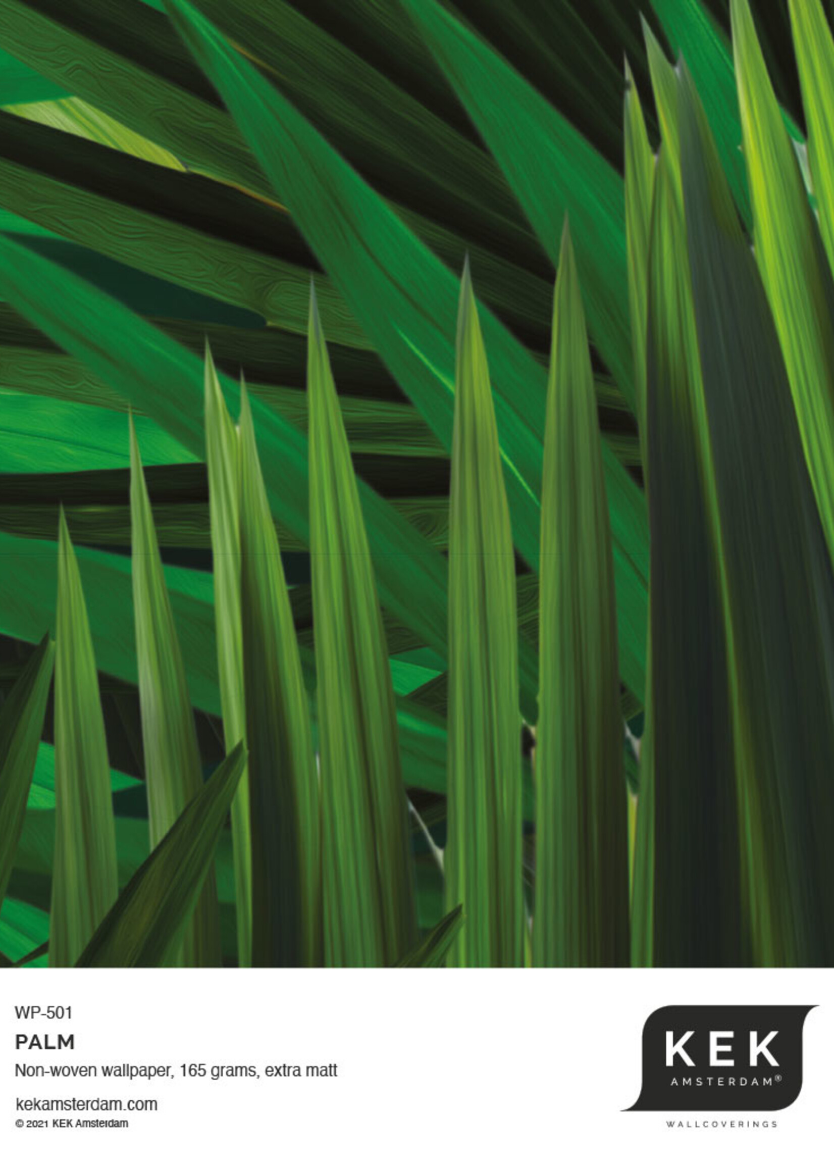 Botanical Tapete Palm, 97.4 x 280 cm