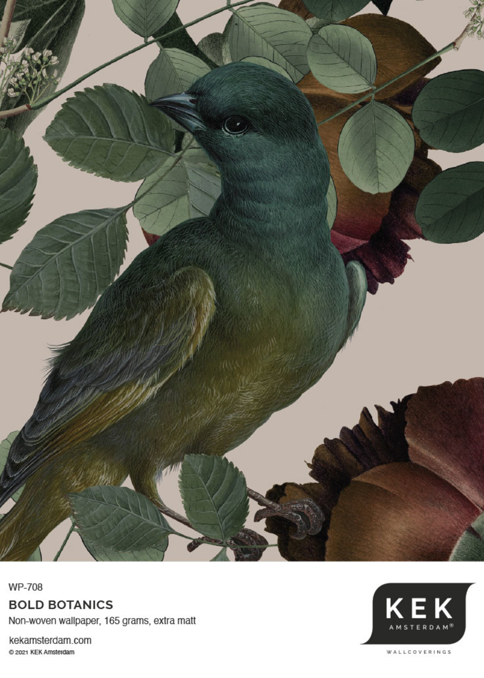 Tapete Bold Botanics, 97.4 x 280 cm