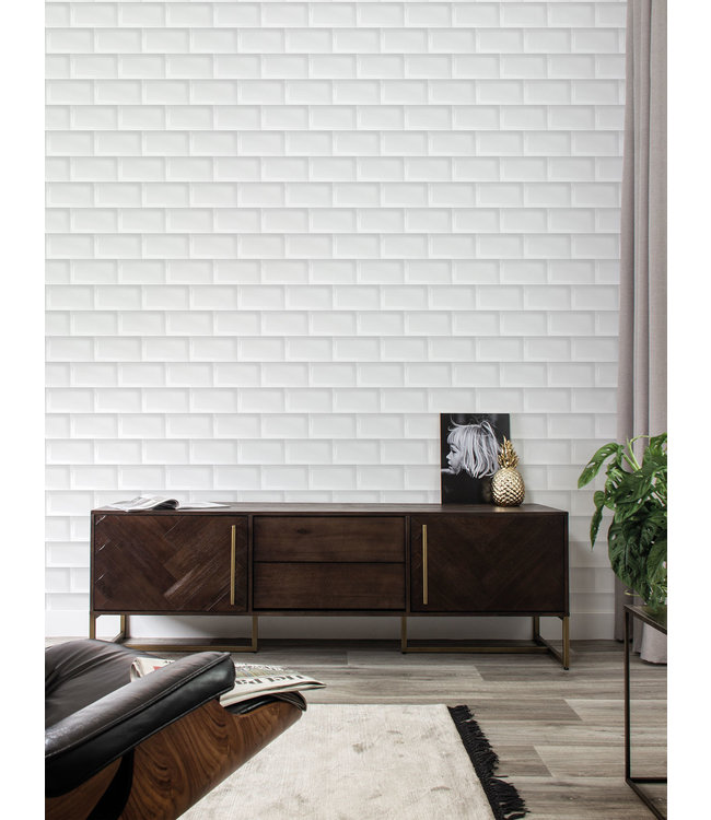 Behang Subway Tiles, 146.1 x 280 cm