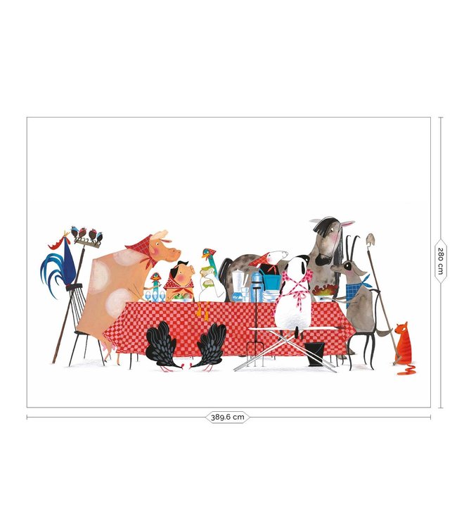 Fotobehang Bon Apetit