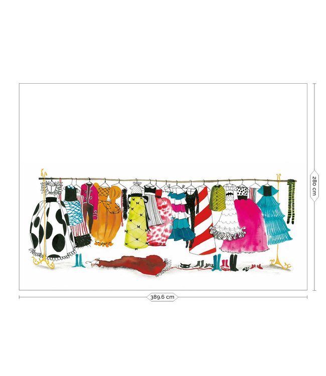 Fotobehang Dress-up Party