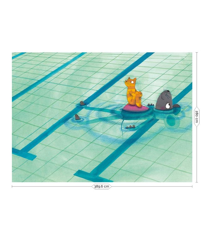 Fototapete Swimming Lesson