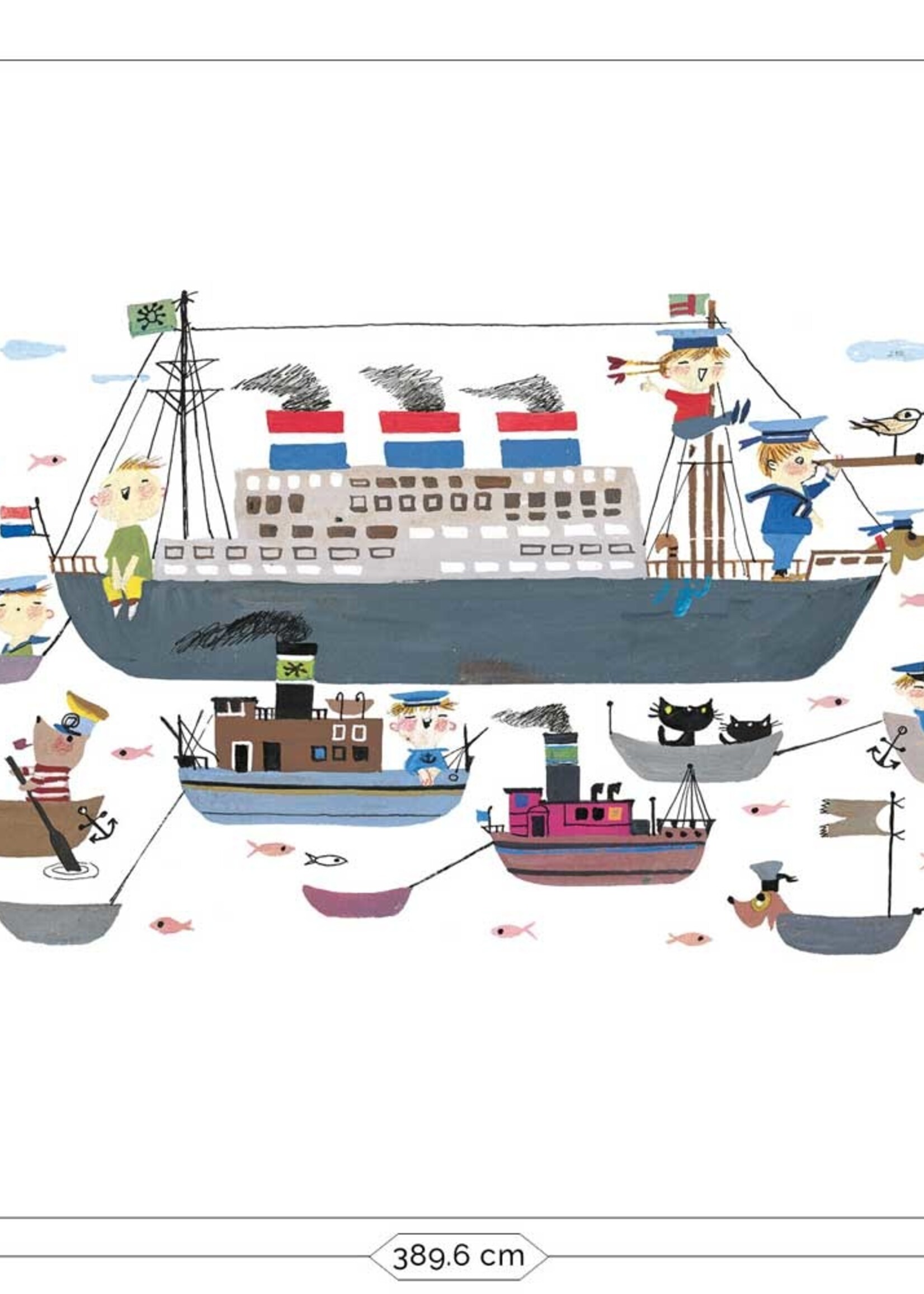 Fiep Westendorp Wall Mural Holland America Line