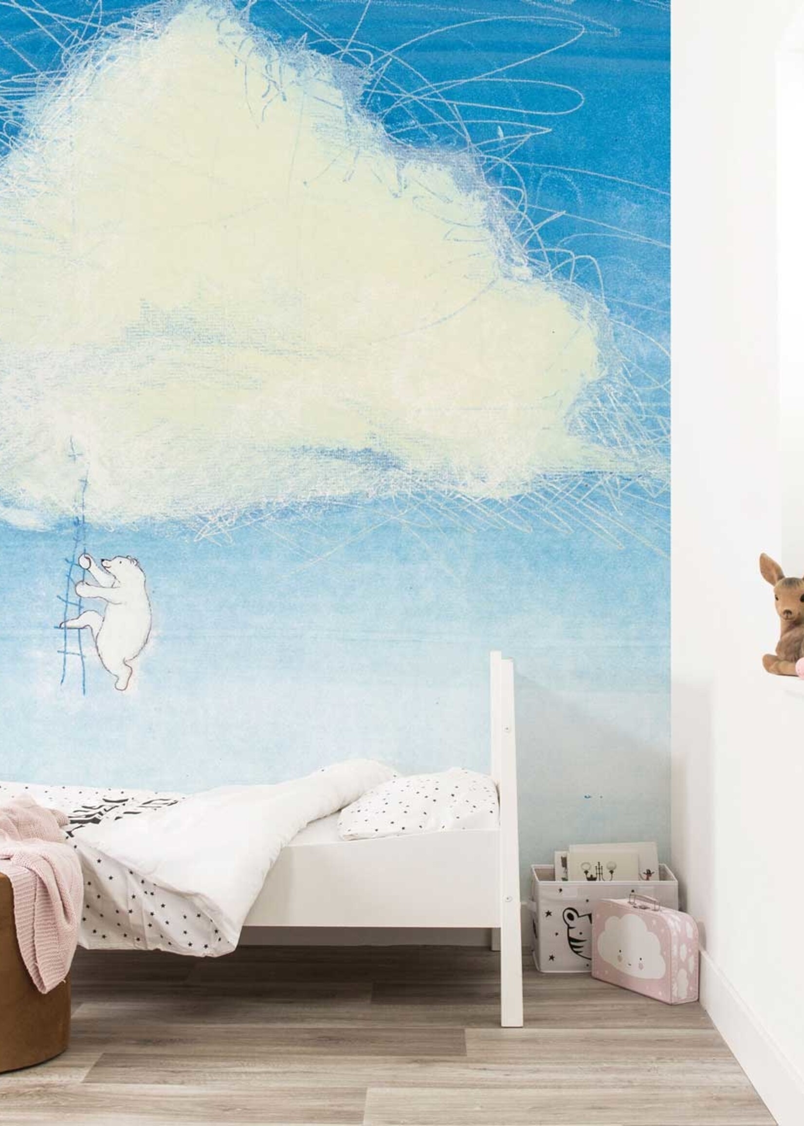 Wall Mural Climbing The Clouds