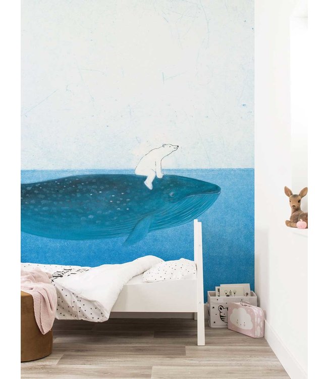 Wall Mural Riding The Whale