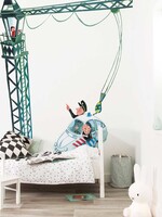 Fotobehang Crane Driver