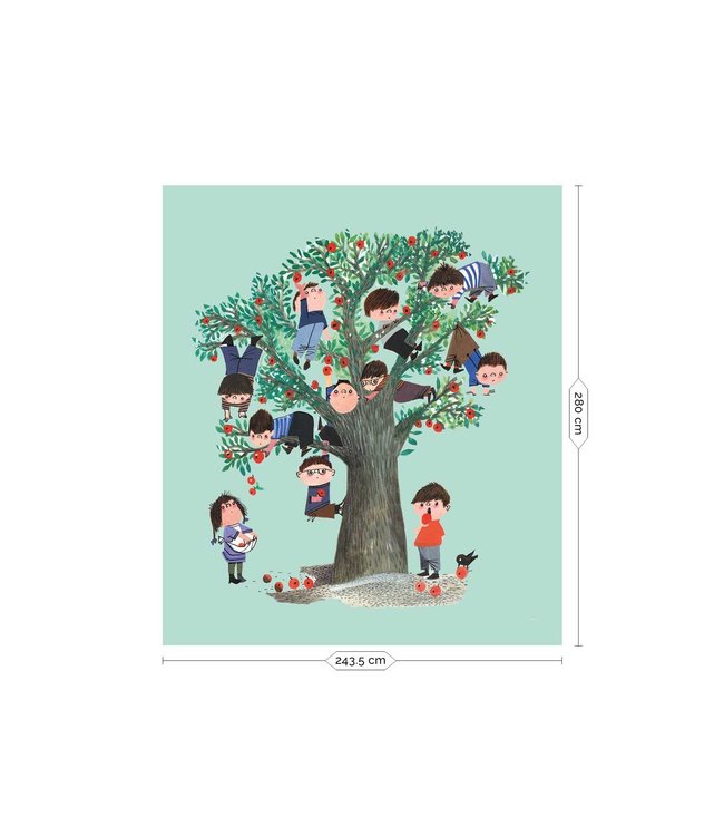 Fiep Westendorp Wall Mural Apple Tree
