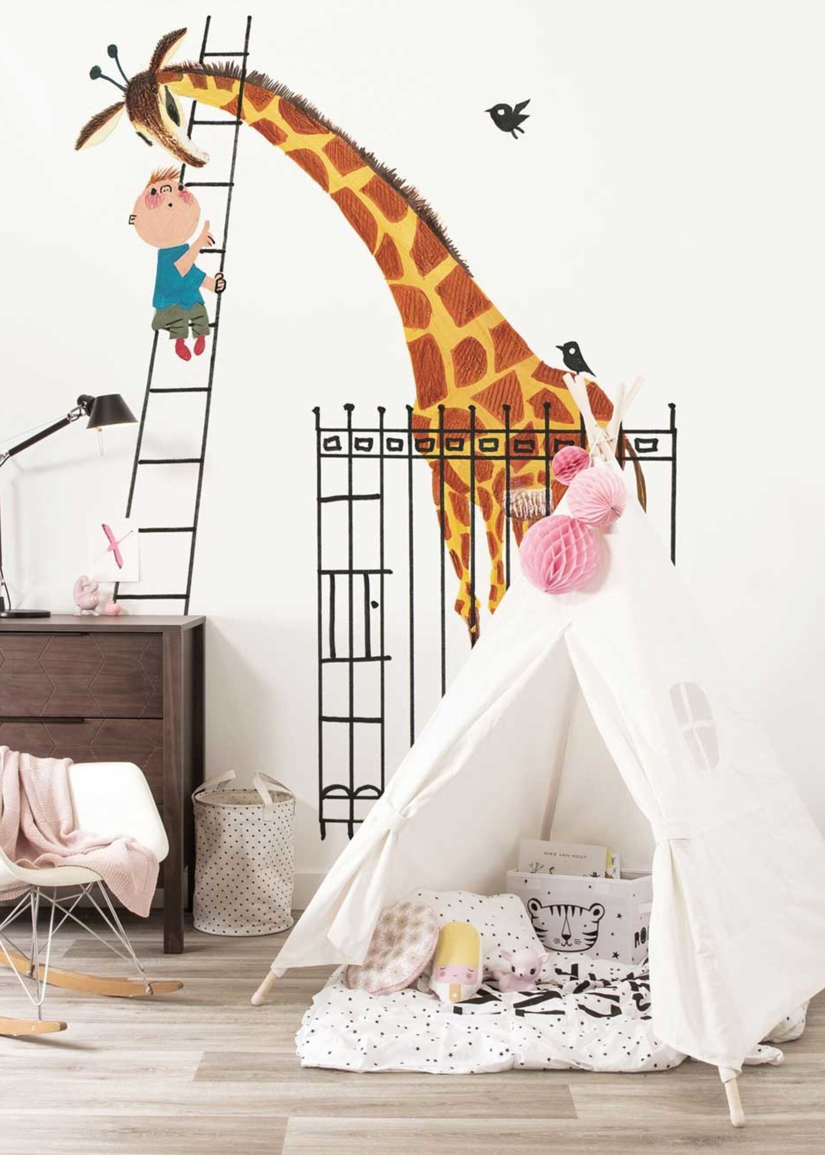 Wall Mural Giant Giraffe