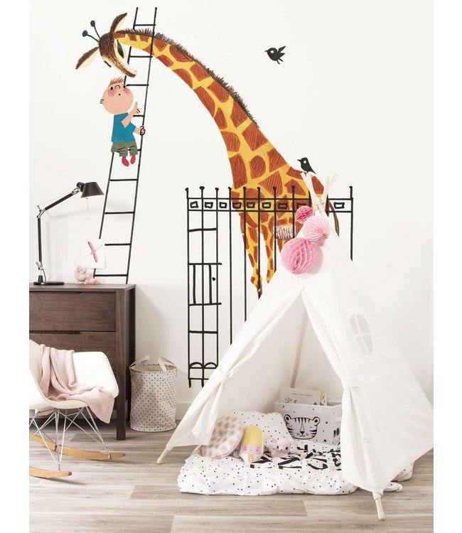 Fotobehang Giant Giraffe