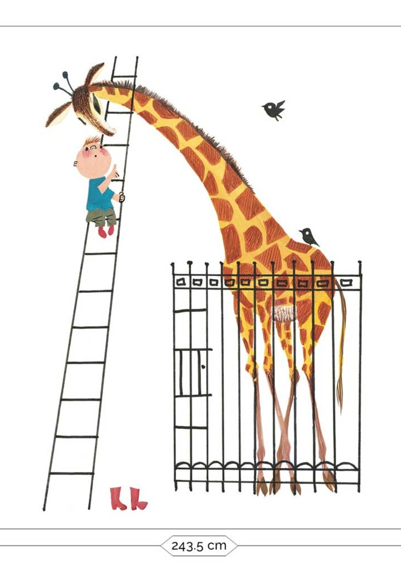 Fototapete Giant Giraffe