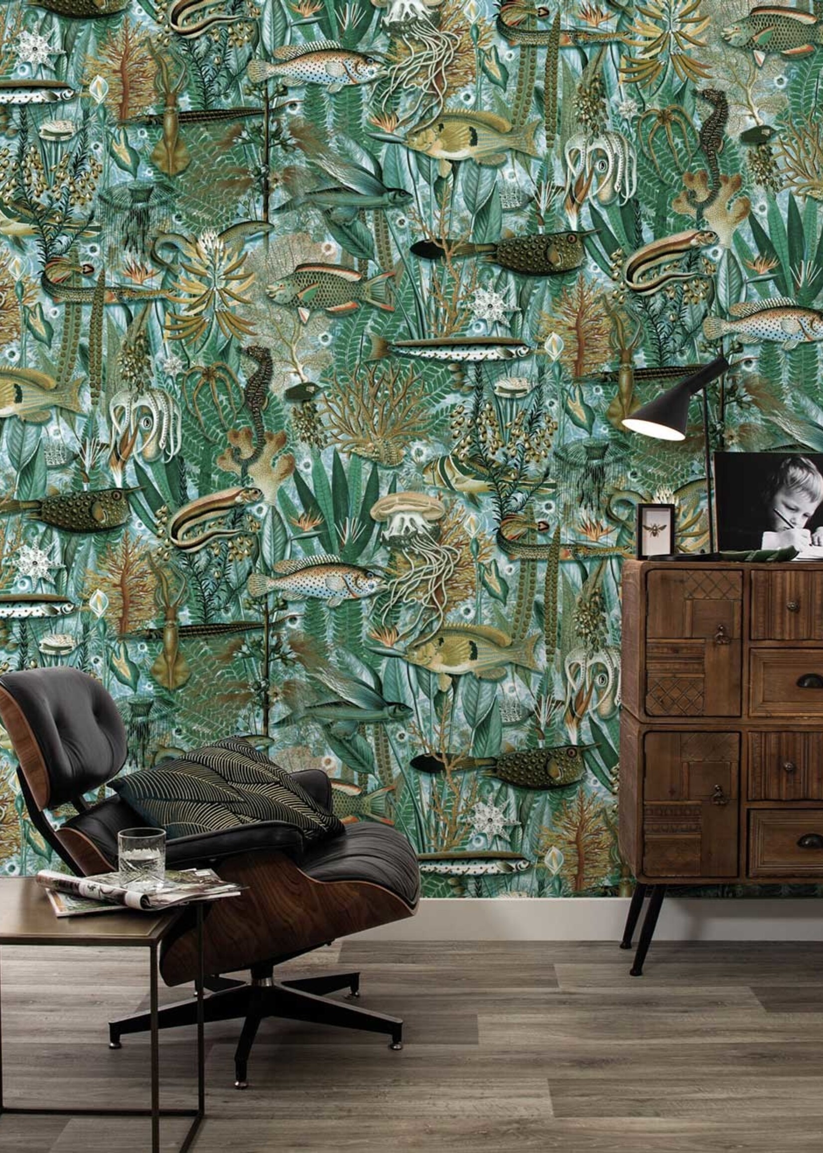 Behang Underwater Jungle
