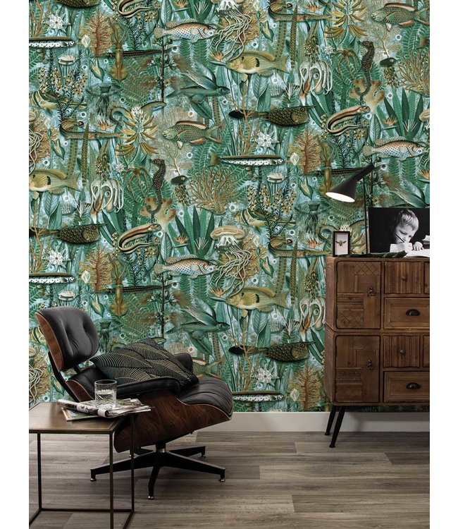 Wall Mural Underwater Jungle