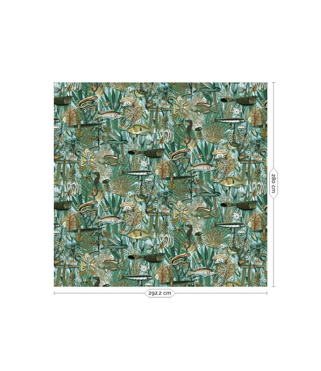 Wall Mural Underwater Jungle