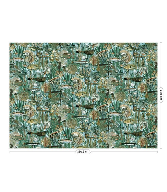 Wall Mural Underwater Jungle