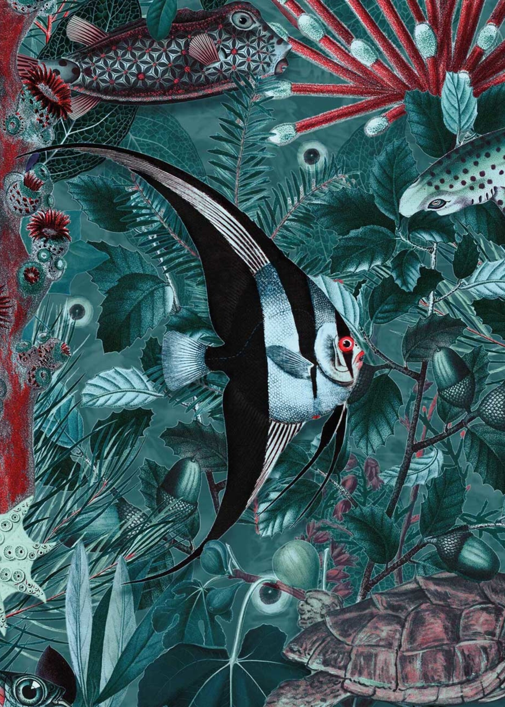 Wall Mural Underwater Jungle