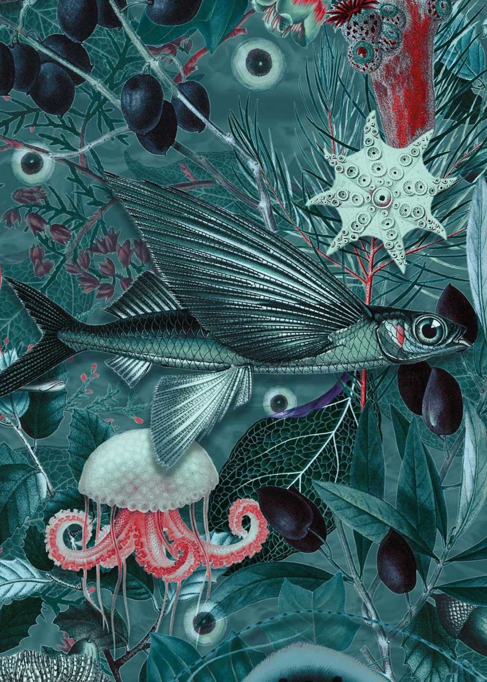 Wall Mural Underwater Jungle