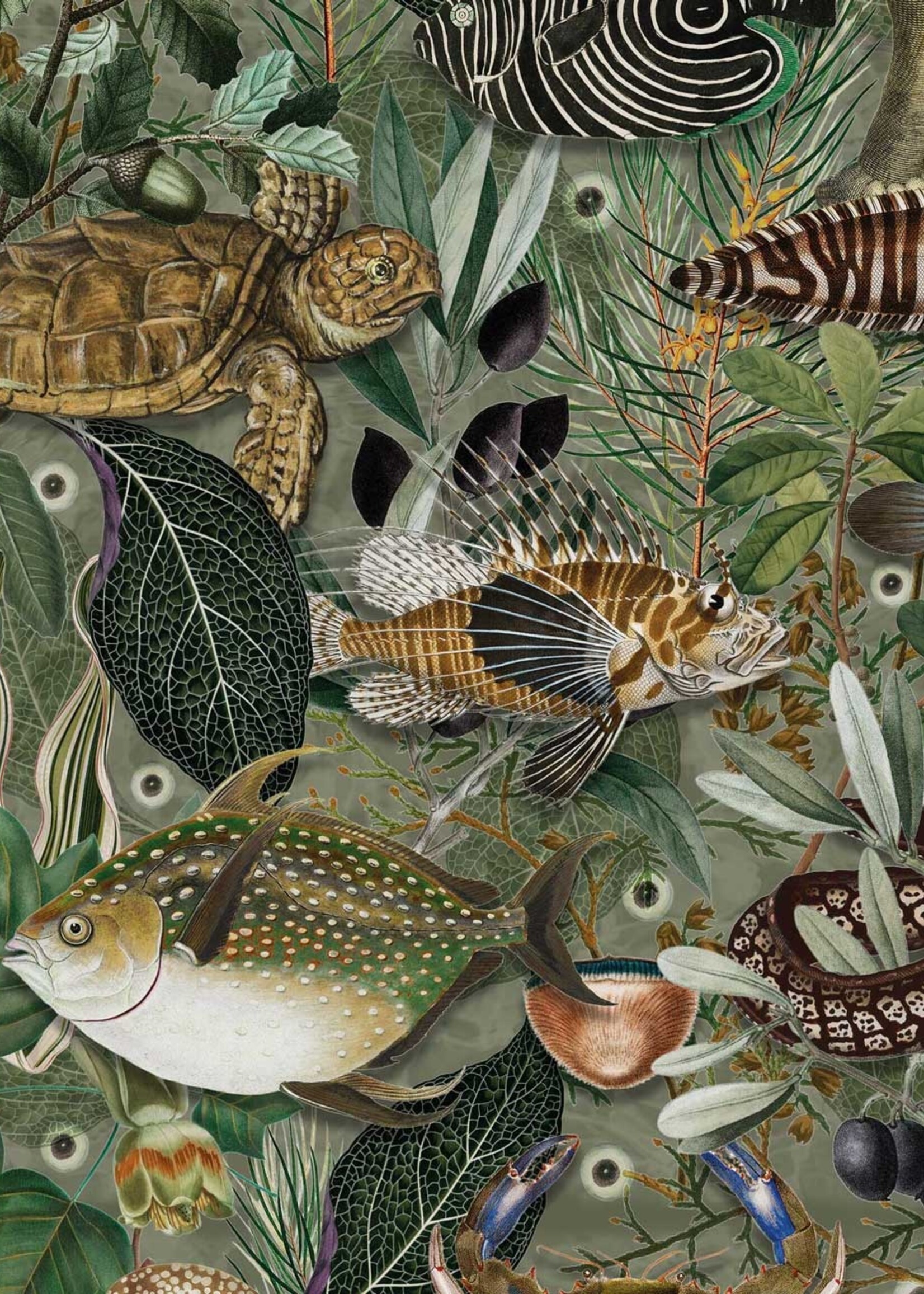 Fototapete Underwater Jungle