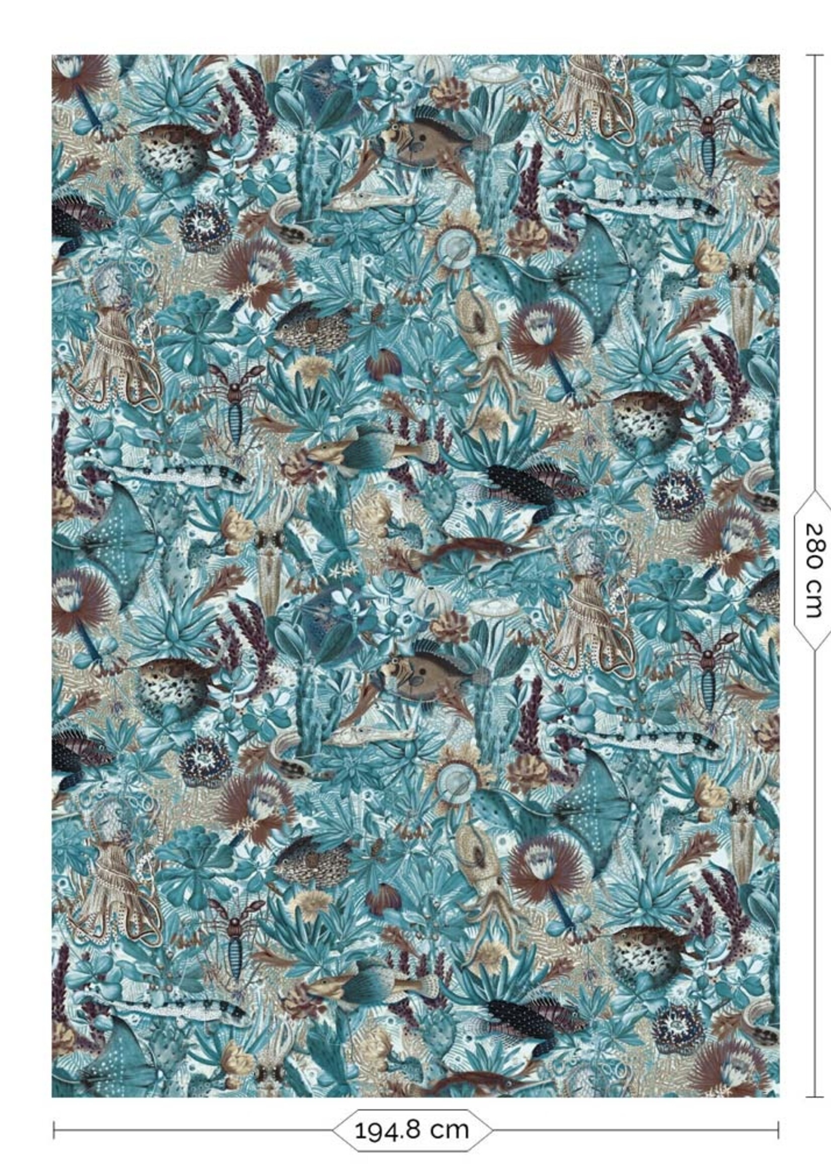 Wall Mural Underwater Jungle