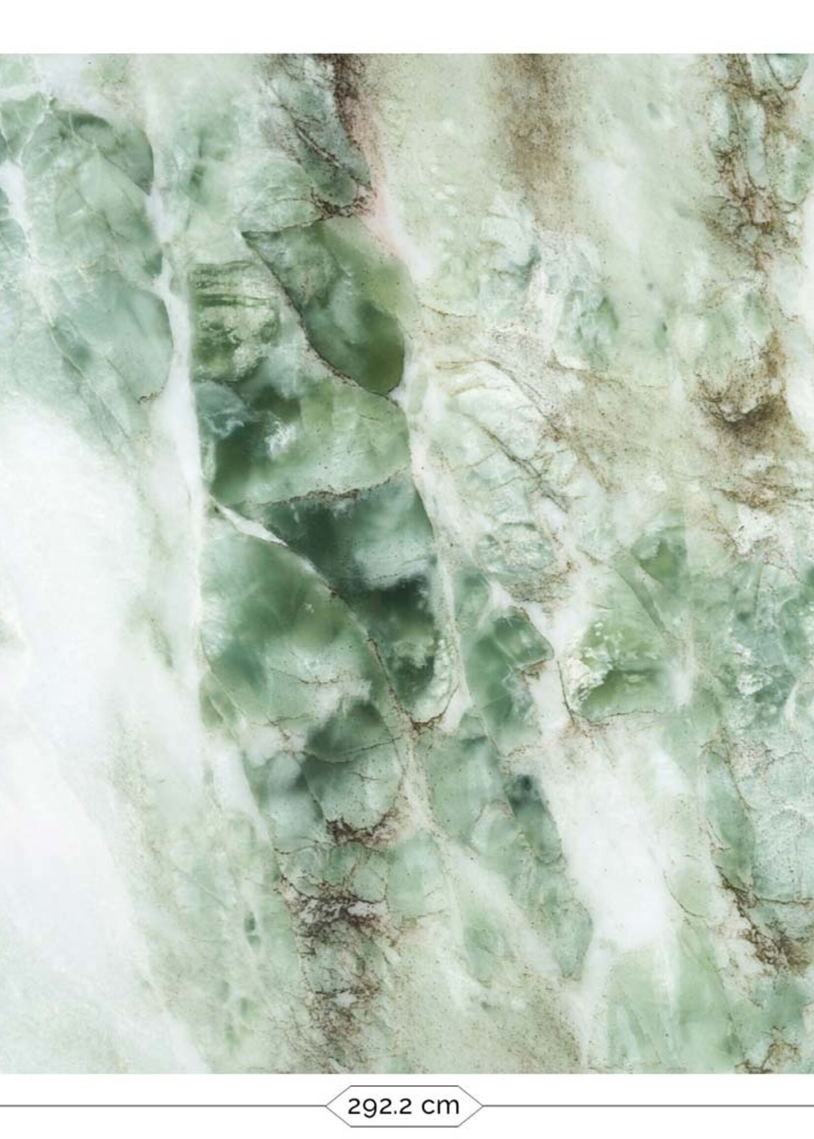 Marmer behang, groen