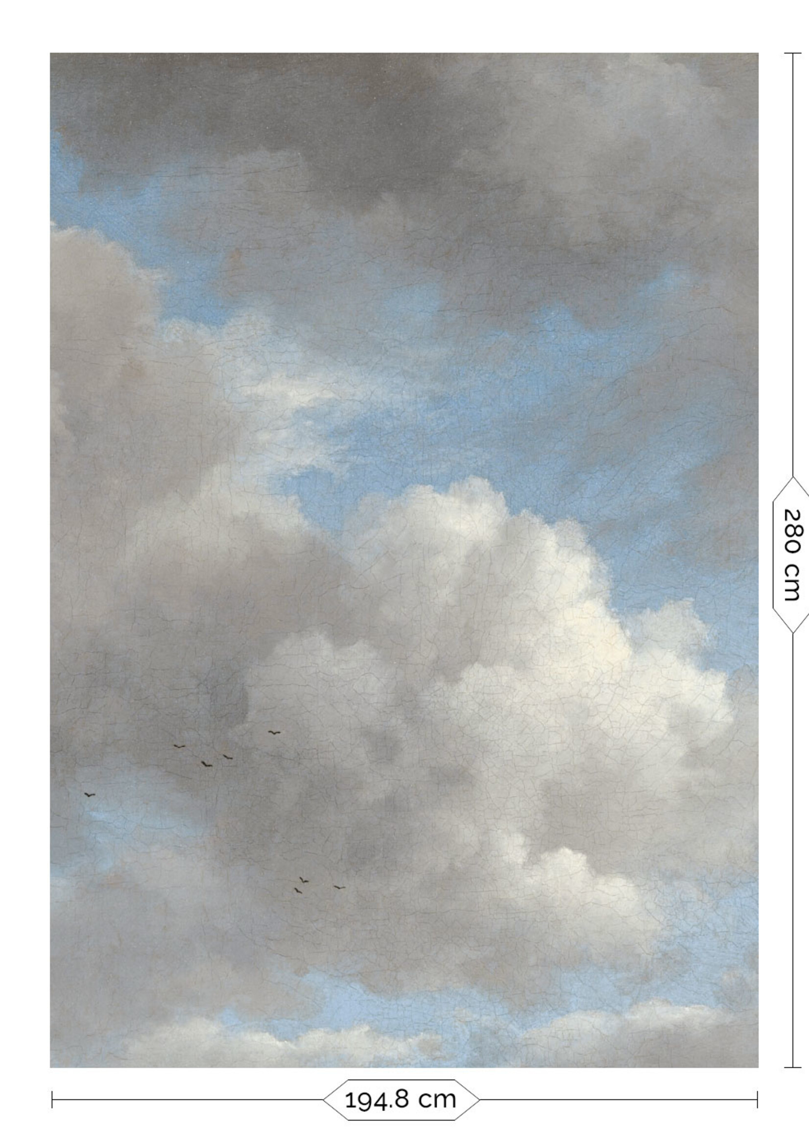 Fototapete Golden Age Clouds