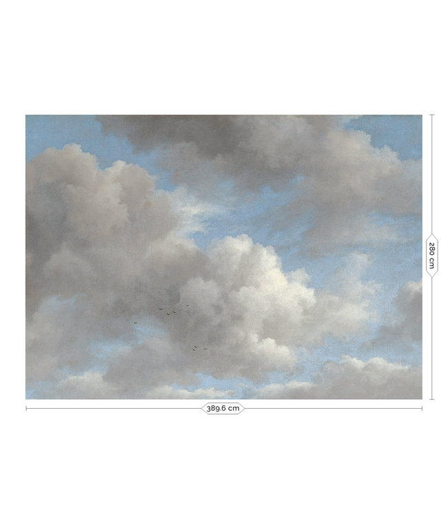 Fotobehang Golden Age Clouds