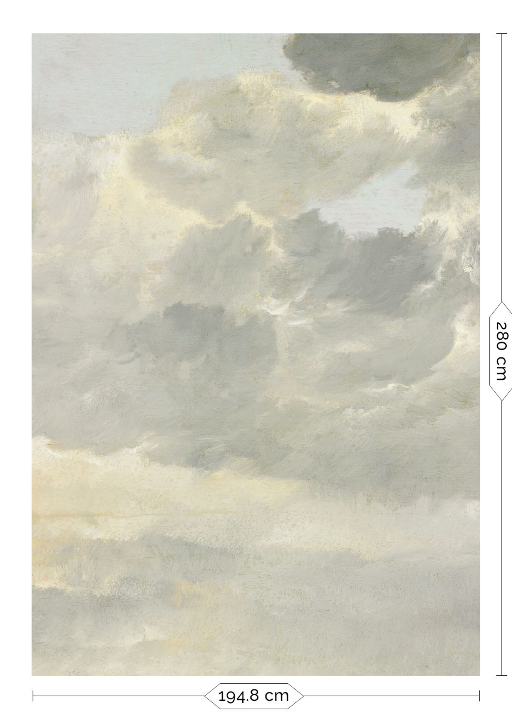 Wolken behang Golden Age Clouds