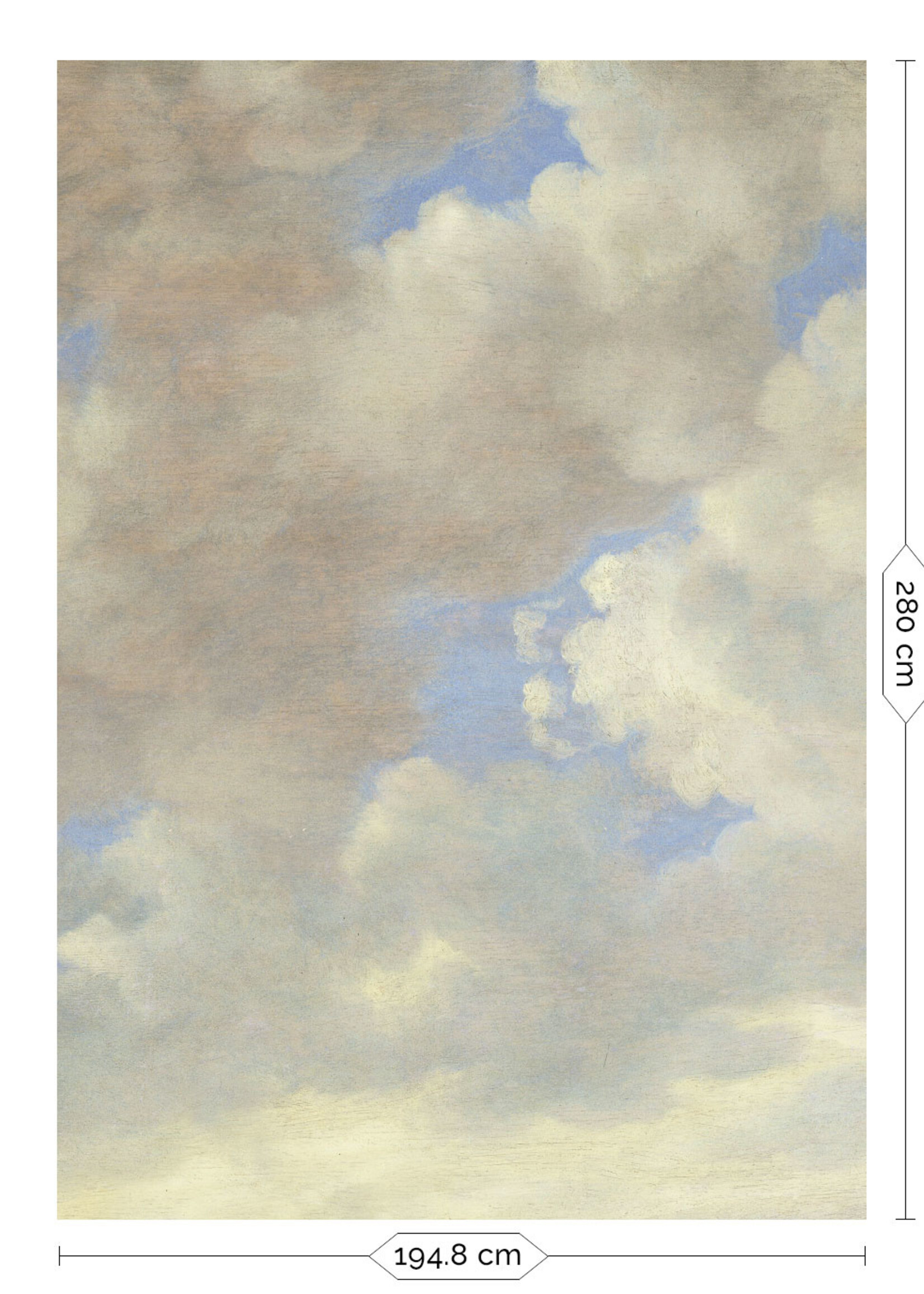 Wall Mural Golden Age Clouds