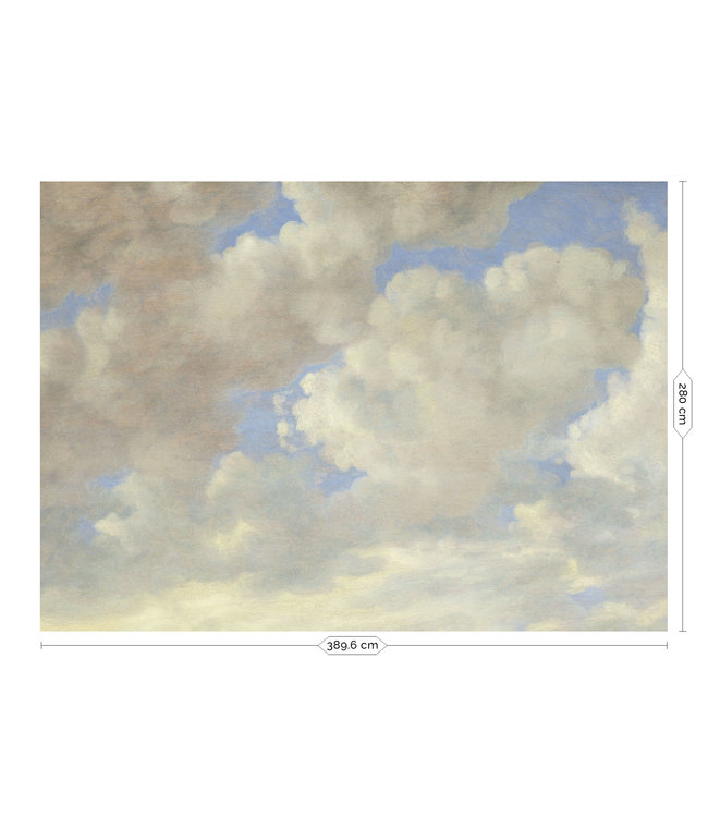 Fotobehang Golden Age Clouds