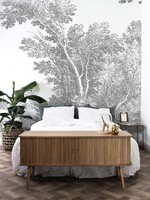 Landschap behang Engraved Landscapes