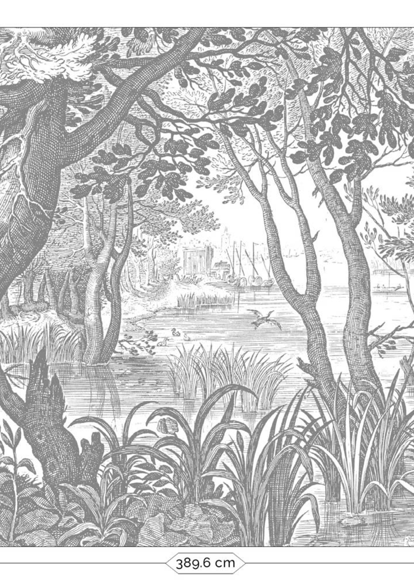 Wall Mural Engraved Landscapes