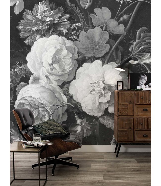 Wall Mural Golden Age Flowers