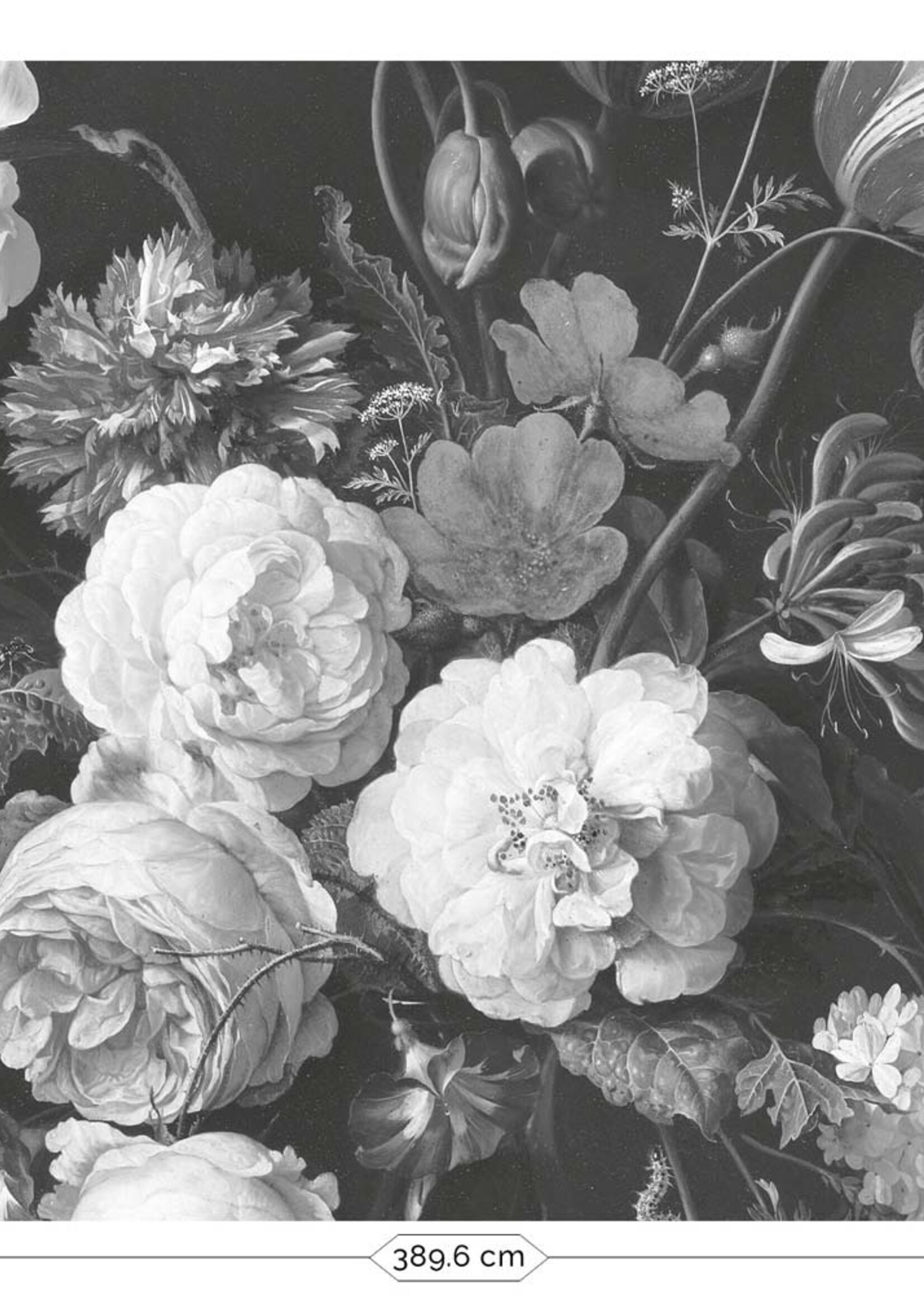 Wall Mural Golden Age Flowers