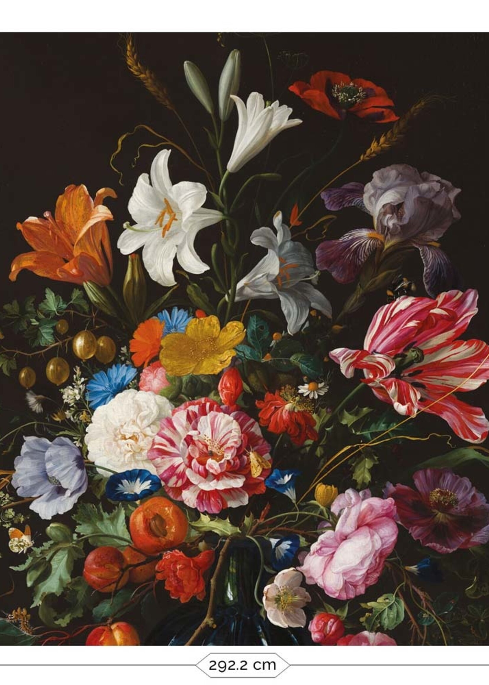 Bloemen behang Golden Age Flowers