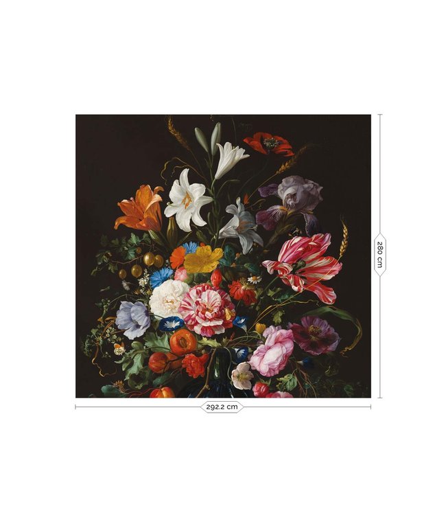 Bloemen behang Golden Age Flowers