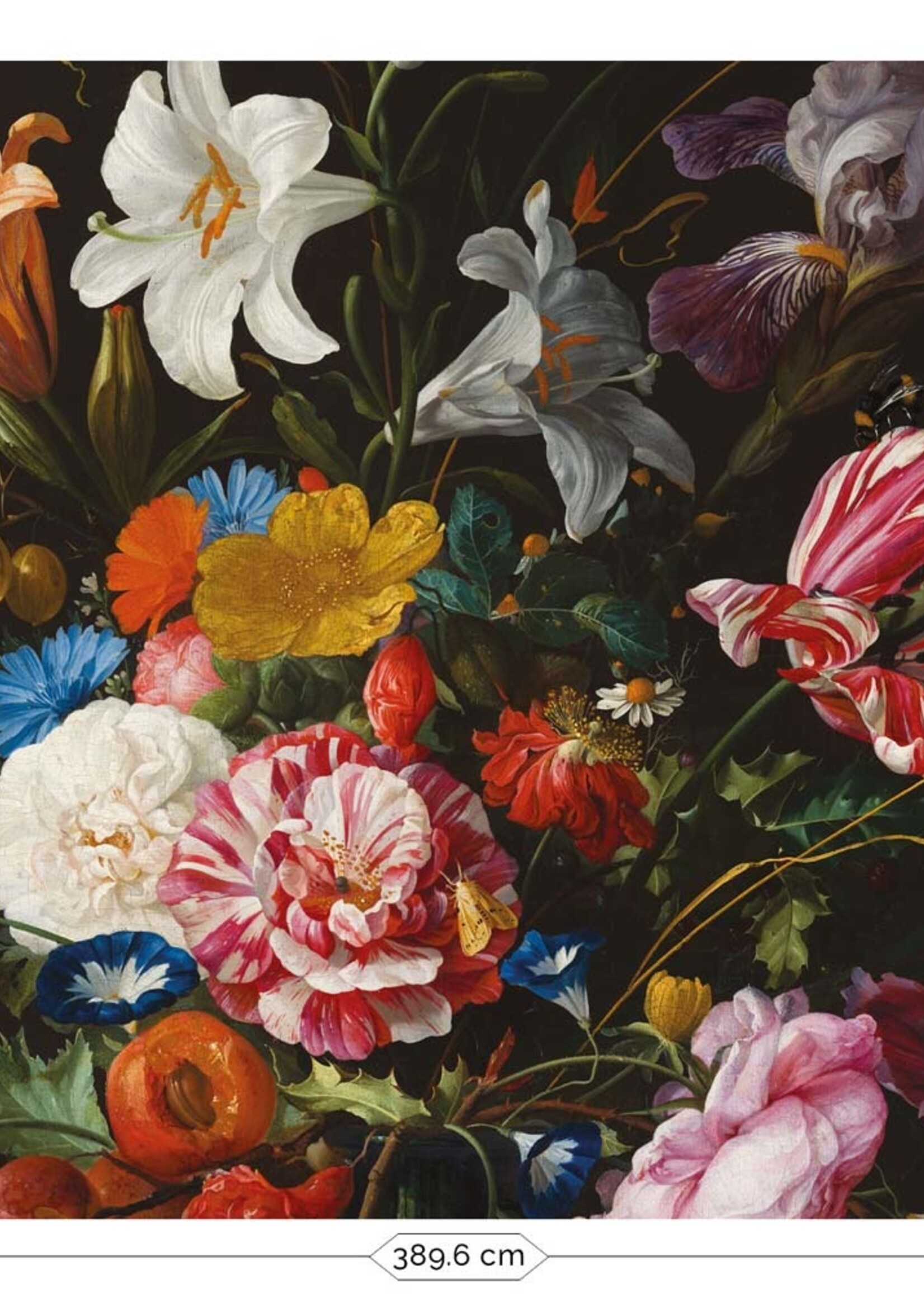 Fototapete Golden Age Flowers