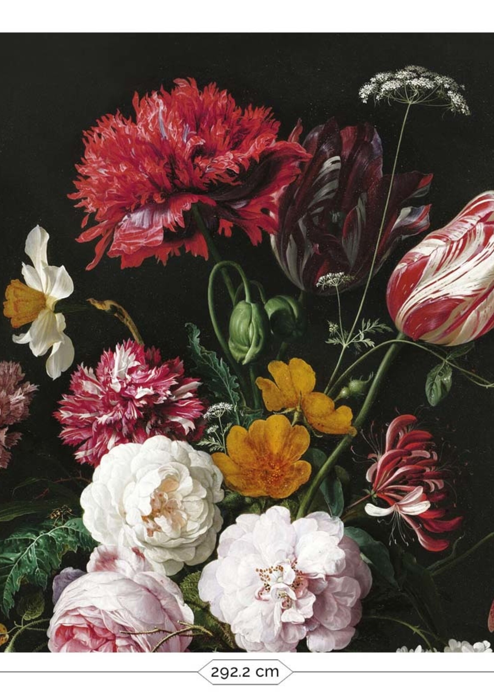 Wall Mural Golden Age Flowers