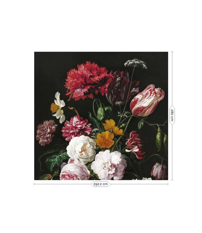 Fototapete Golden Age Flowers