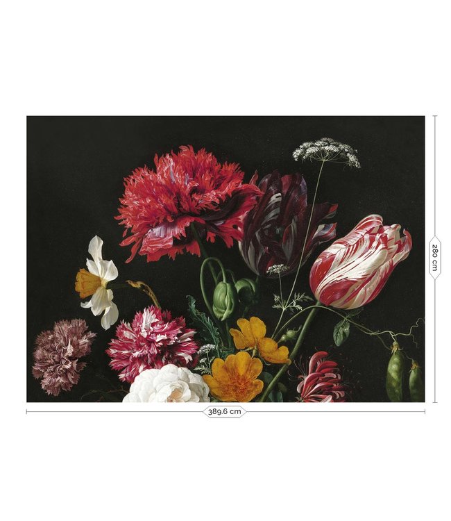 Bloemen behang Golden Age Flowers
