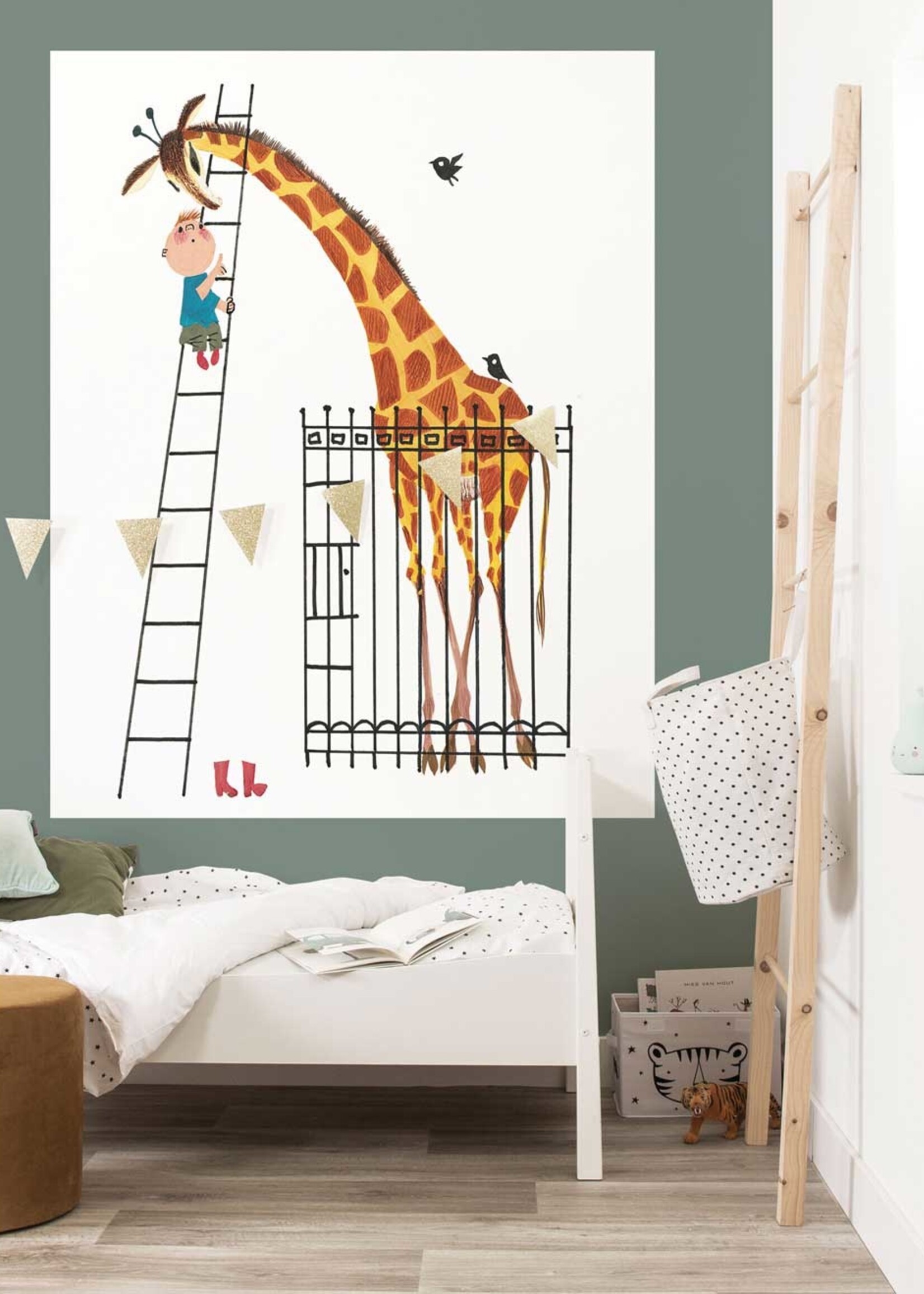 Tapetenpaneel Giant Giraffe, 142.5 x 180 cm